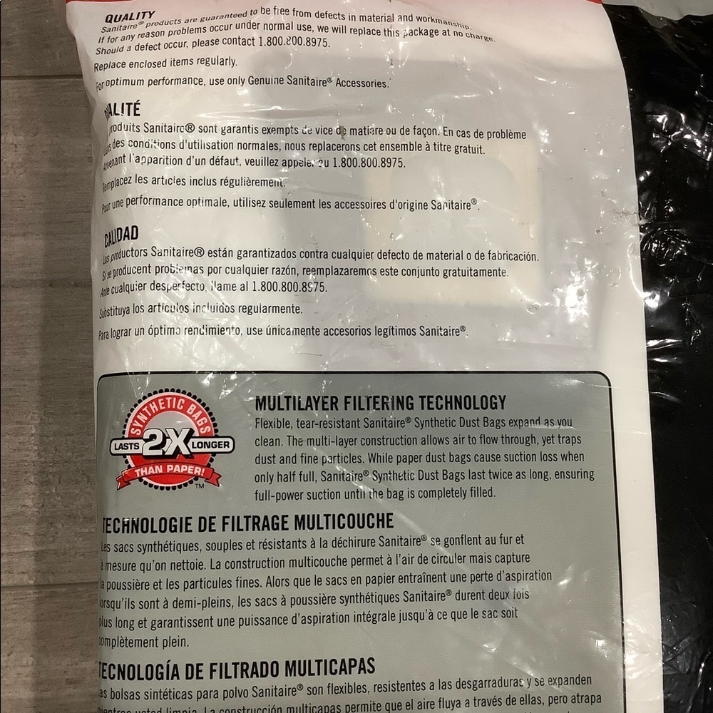 Sanitaire 12 Bags Style ST Disposable Vacuum Bissell SC600 & SC800 Series 63213 - Picture 5 of 8